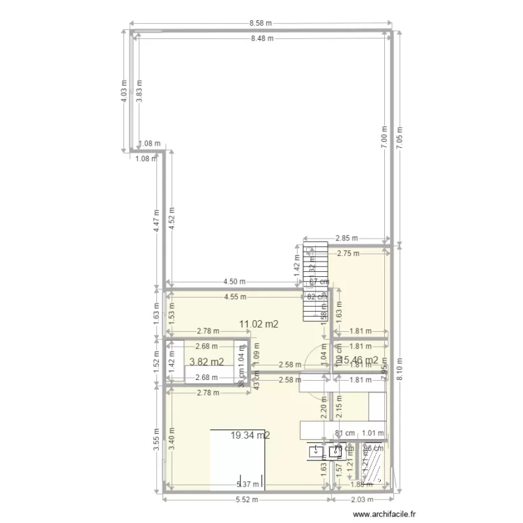 LA NOTRE 2. Plan de LA NOTRE 2. Plan de