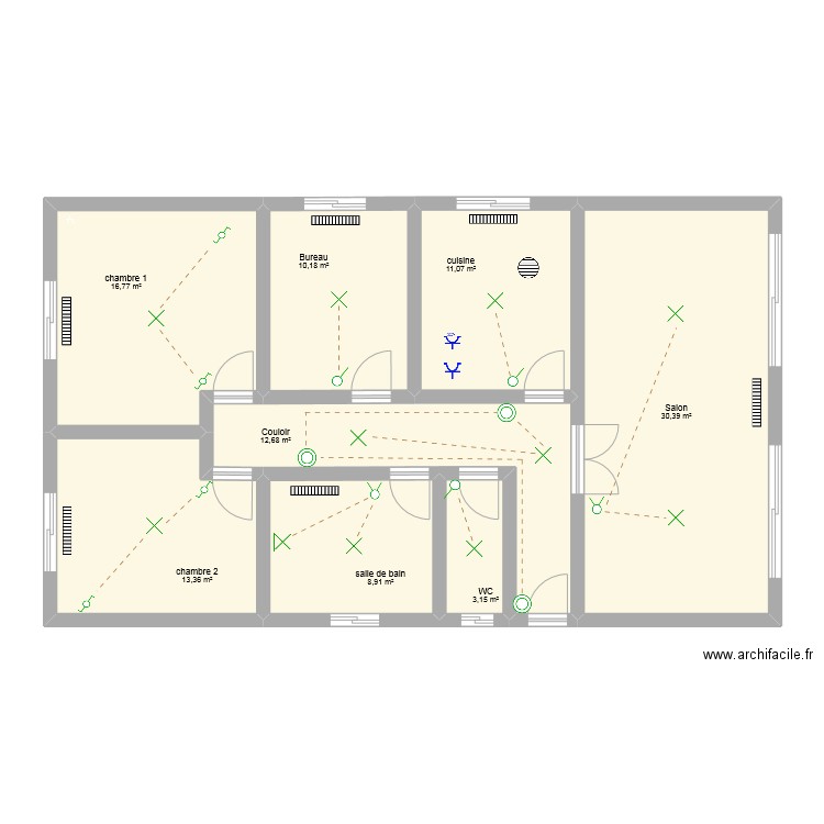 T4-témoin. Plan de 0 pièce et 0 m2