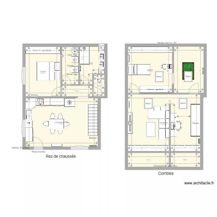 Maison New 3. Plan de 