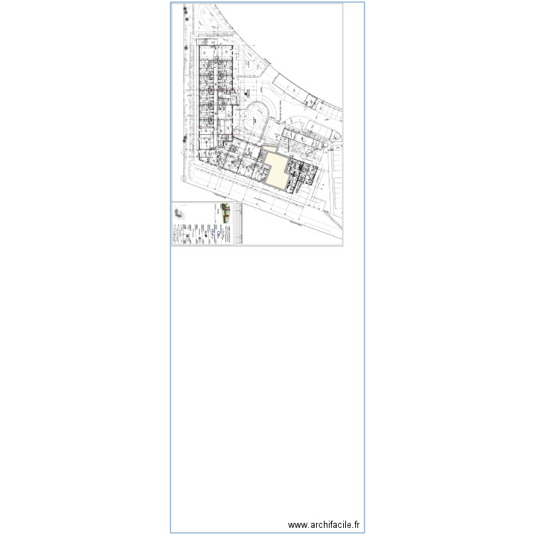 RDC SAM. Plan de 0 pièce et 0 m2