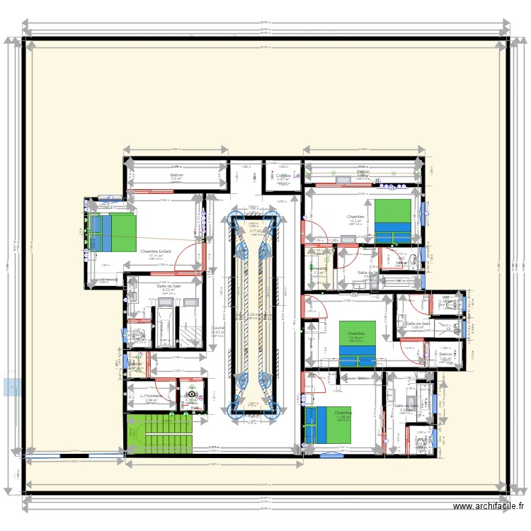 NEW PROJECT OF BUINDING modif Plan Eléctricité 2 2019. Plan de 0 pièce et 0 m2