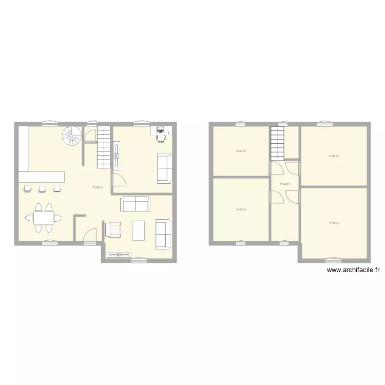 Maison Boulay Paty. Plan de Maison Boulay Paty. Plan de
