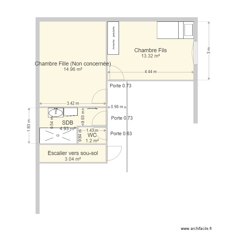 EL MAJHOUB. Plan de 0 pièce et 0 m2