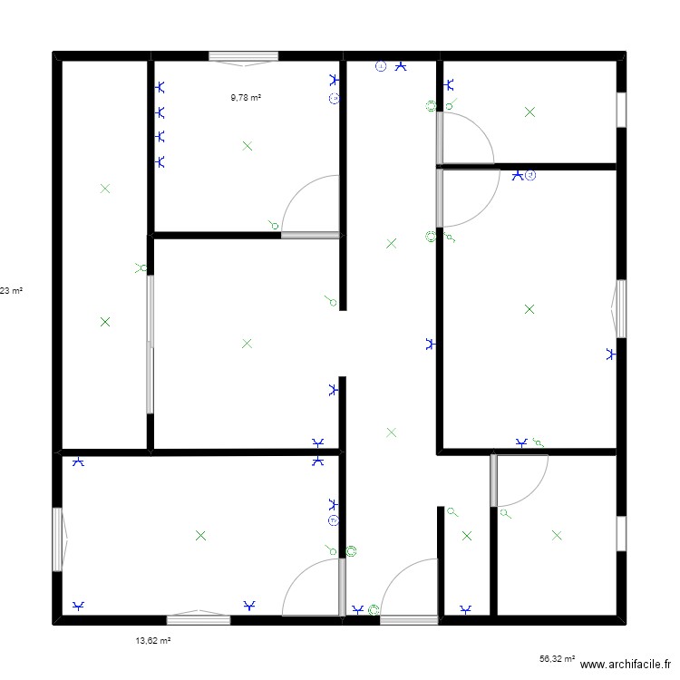 Plan Architecture. Plan de 0 pièce et 0 m2