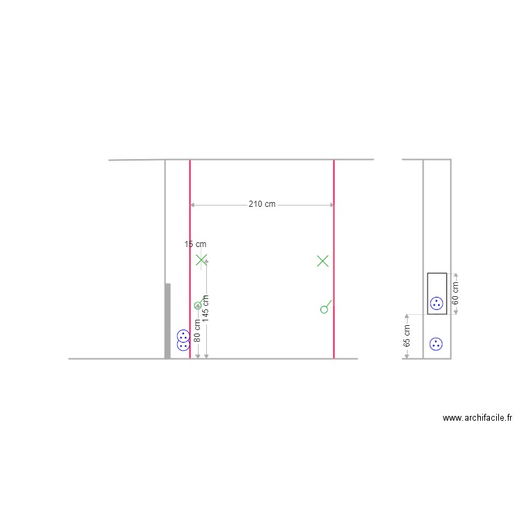 tete de lit. Plan de 0 pièce et 0 m2