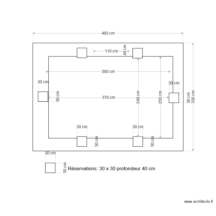 M Gauthier. Plan de 0 pièce et 0 m2