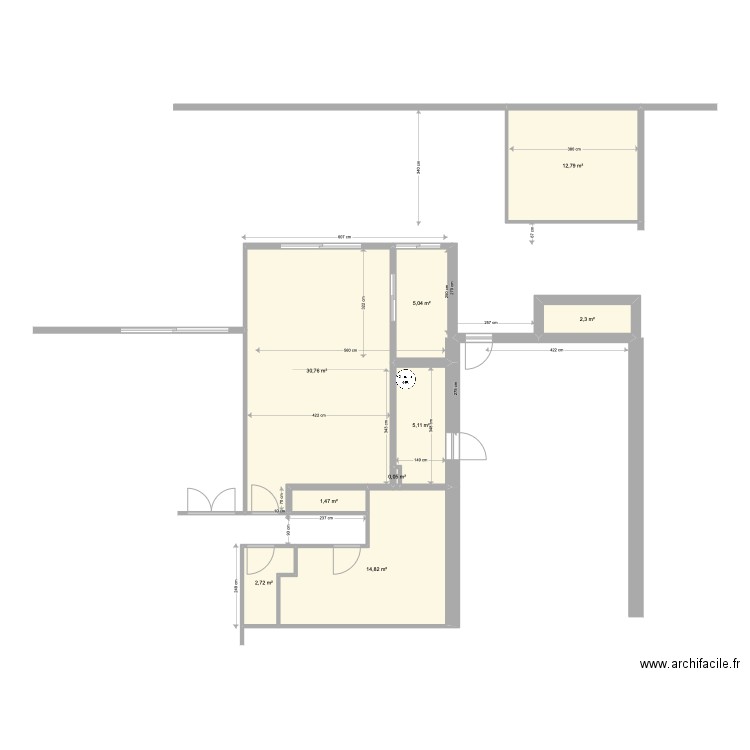 Projet travaux 2022 032022. Plan de 0 pièce et 0 m2