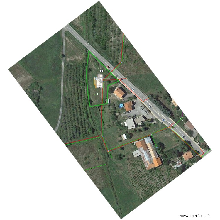 maison. Plan de 0 pièce et 0 m2