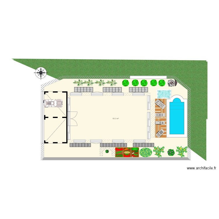 maison tamuth. Plan de 0 pièce et 0 m2