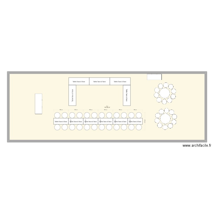 m..... Plan de 1 pièce et 192 m2