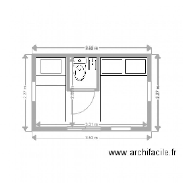 essai petite caravane 4. Plan de 0 pièce et 0 m2