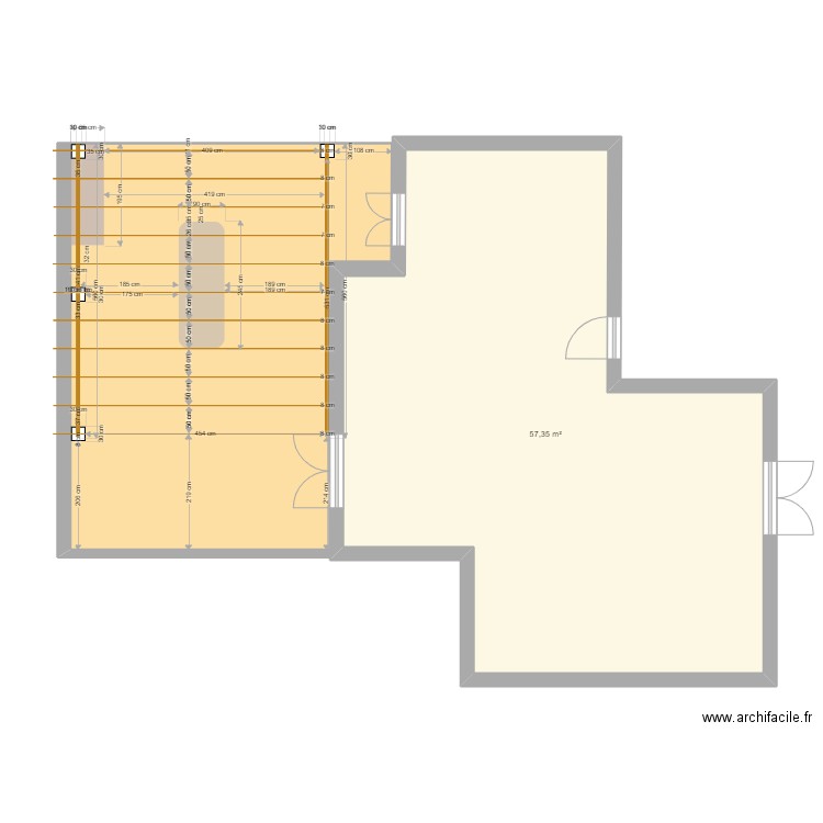 PERGOLA. Plan de 0 pièce et 0 m2