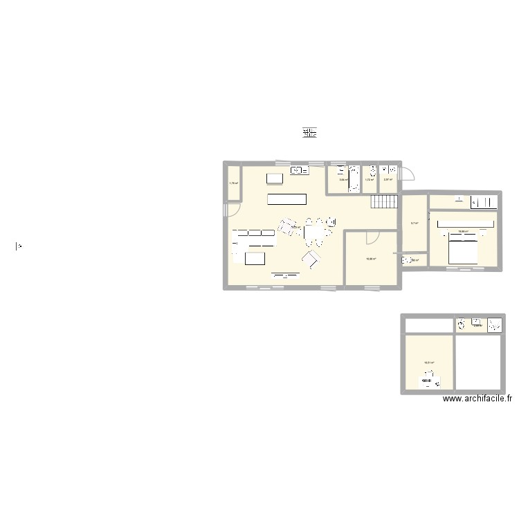 test. Plan de 0 pièce et 0 m2