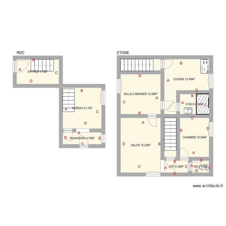 laval. Plan de 0 pièce et 0 m2