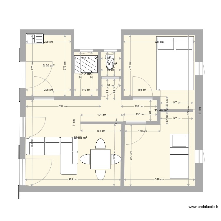 Plan Maison PK7. Plan de 0 pièce et 0 m2