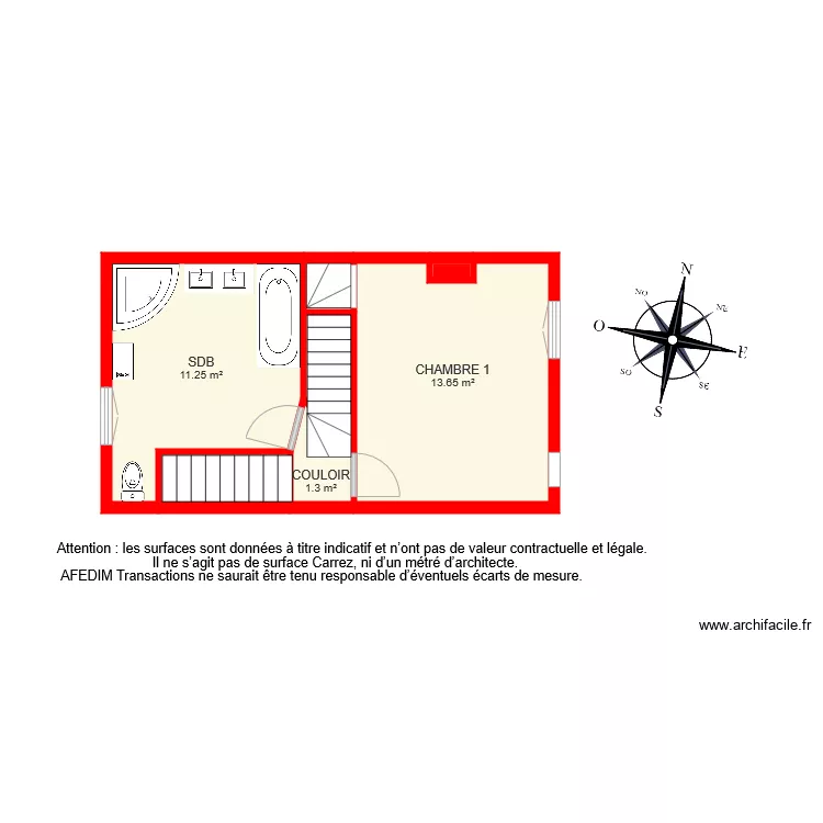 BI 6585 ETAGE 1 M. Plan de 