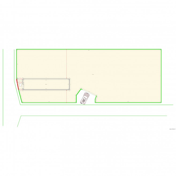 Plan Modificatif Création plancher refuge Reconstruction Sanchez 1. Plan de 0 pièce et 0 m2