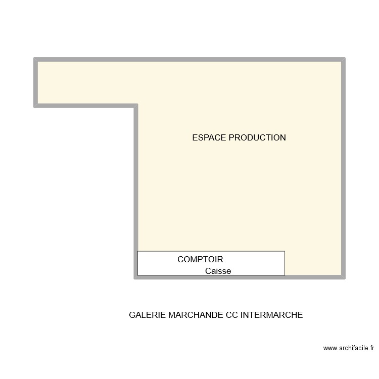 CACTUS PRESSING MALLEMORT. Plan de 1 pièce et 38 m2