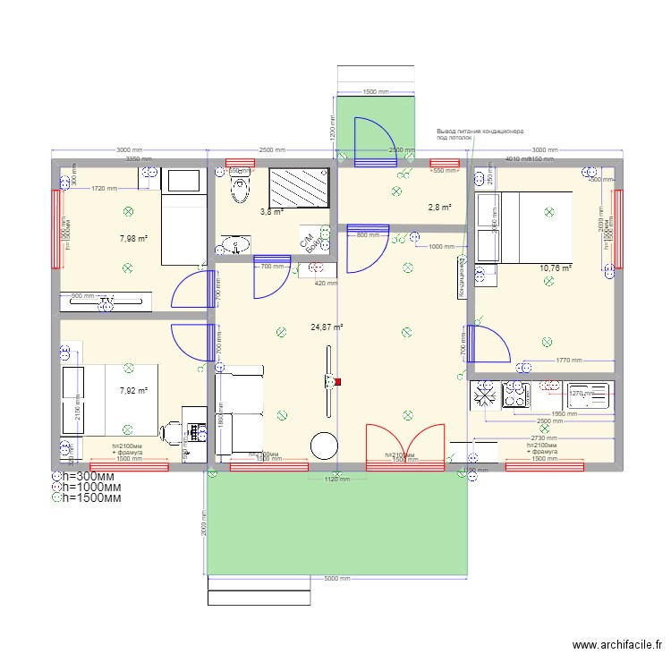Минеево 3  эл. Plan de 0 pièce et 0 m2