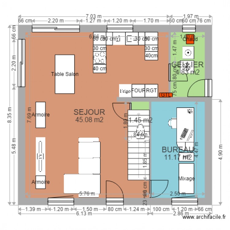 Maisonjohn9m. Plan de 0 pièce et 0 m2