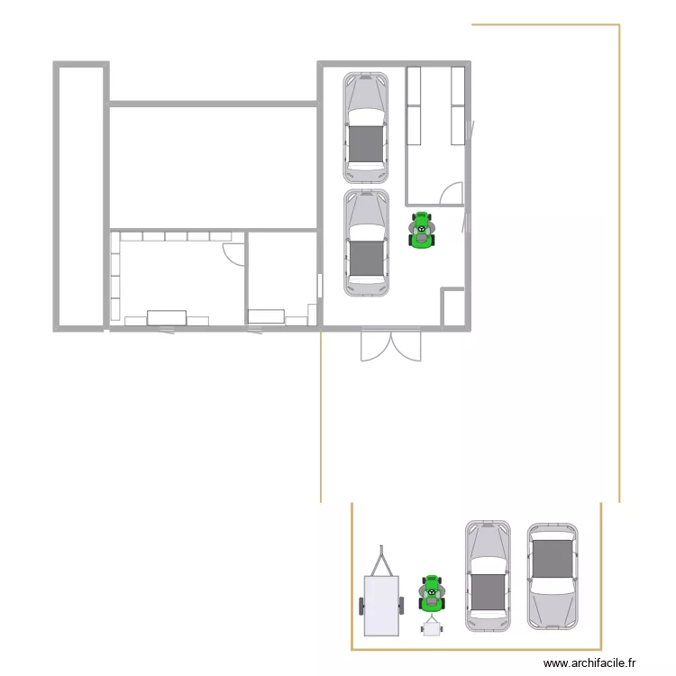 cave 3. Plan de 