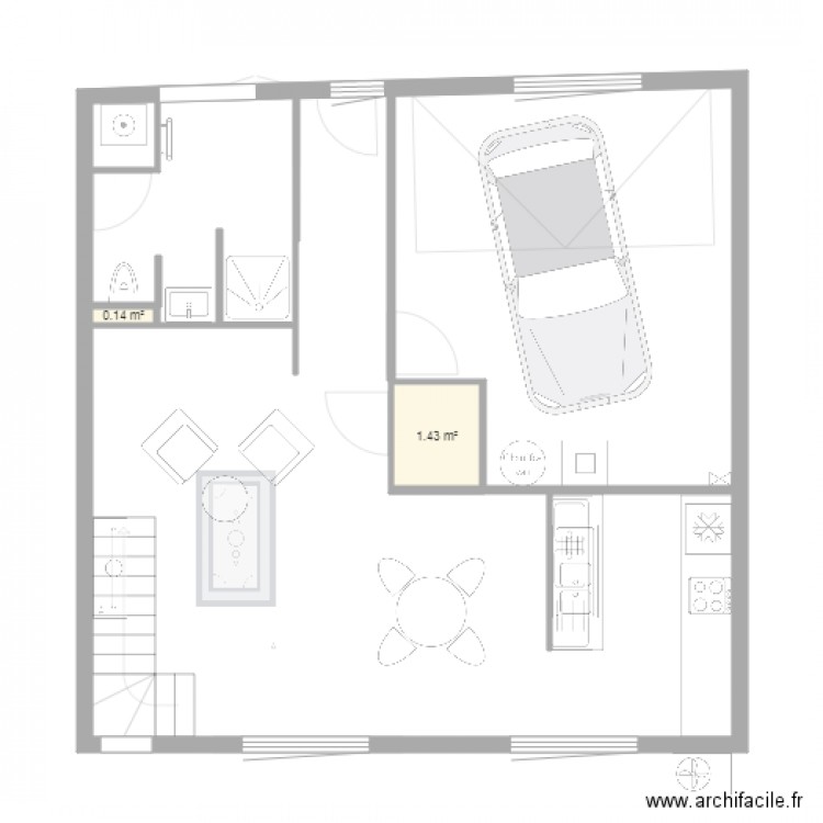 saint hipp. Plan de 0 pièce et 0 m2