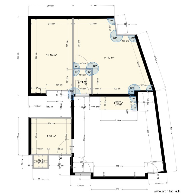 Appartement SM V2. Plan de 0 pièce et 0 m2