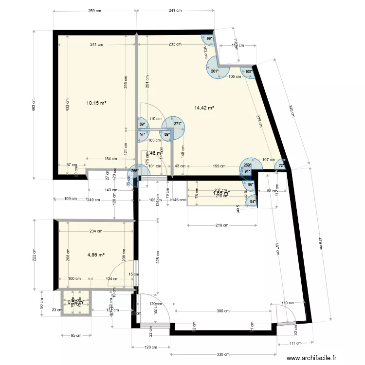 Appartement SM V2. Plan de Appartement SM V2. Plan de