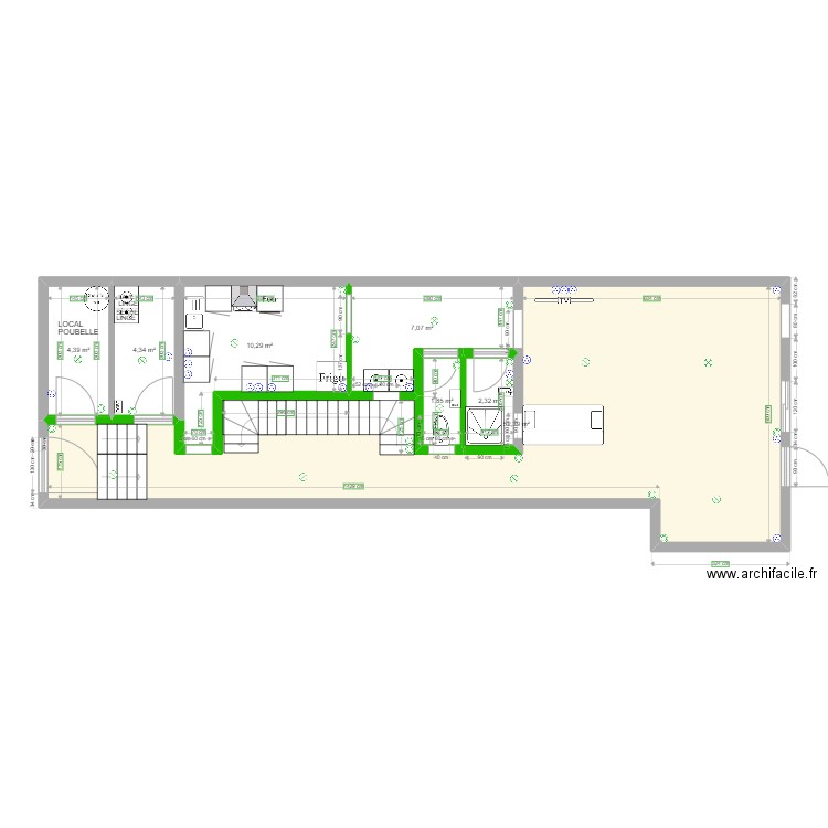Ah sam RDC. Plan de 0 pièce et 0 m2