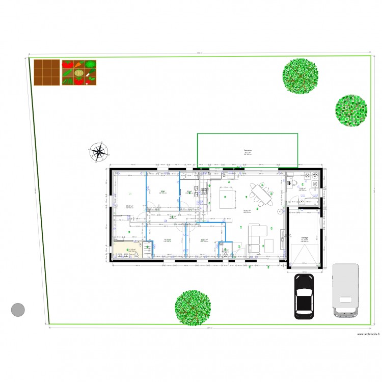 Plan maison electrique plomberie. Plan de 0 pièce et 0 m2