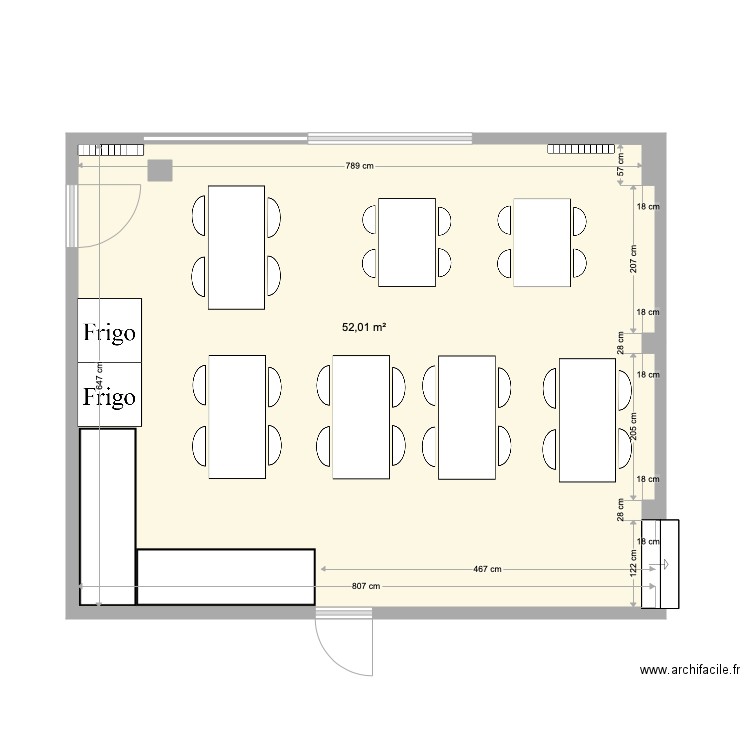 Salle à manger . Plan de 0 pièce et 0 m2