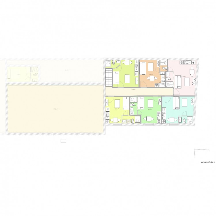 Muret Apparts 12. Plan de 0 pièce et 0 m2