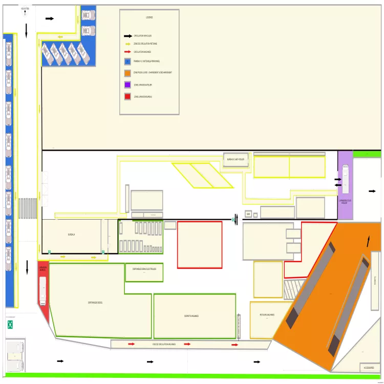 Agence PARIS SUD OZOIR POUR PANNEAU 2. Plan de 