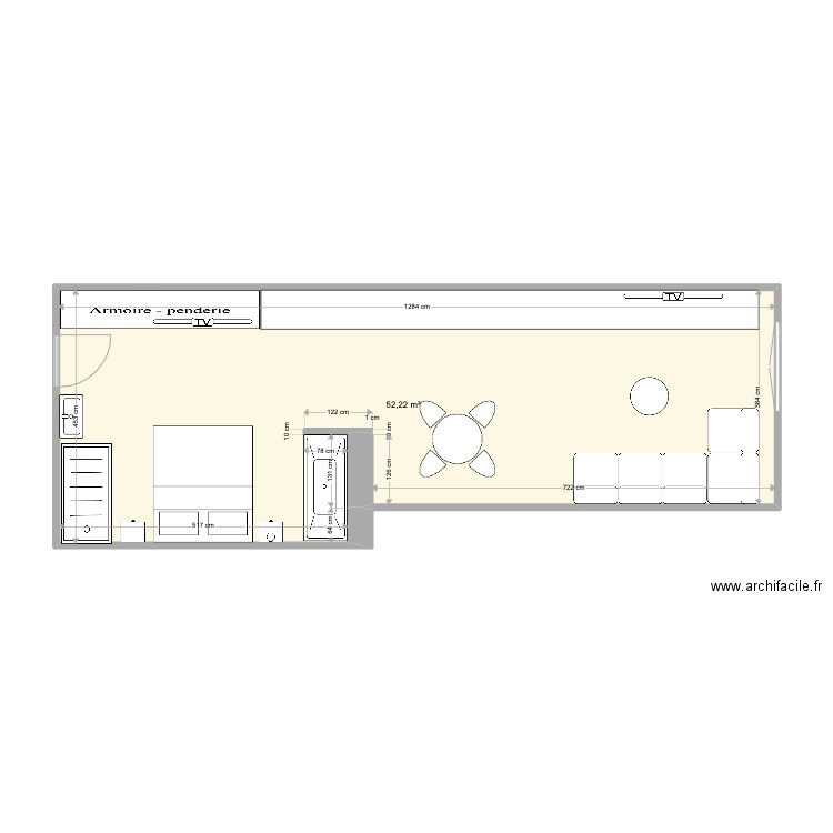 Bellecour 1/3. Plan de 0 pièce et 0 m2