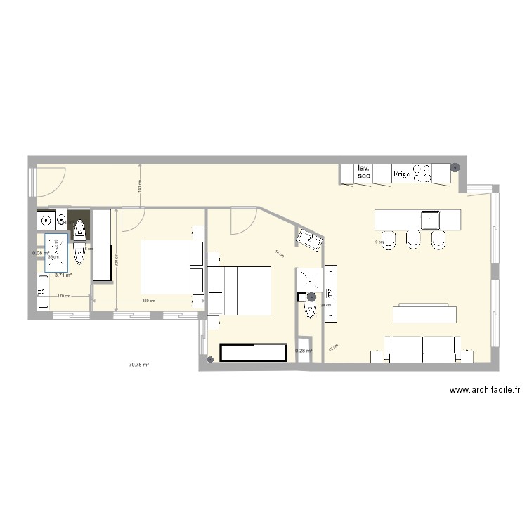  jorje juan 21 opcion 14. Plan de 0 pièce et 0 m2