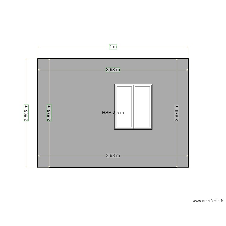 FACADE NORD EST 1. Plan de 0 pièce et 0 m2