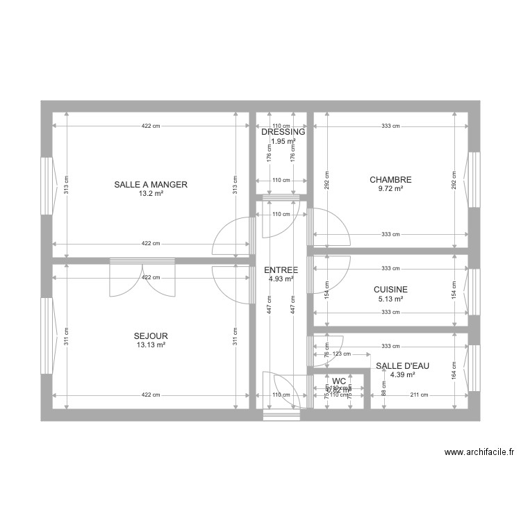 SteGenevieve. Plan de 0 pièce et 0 m2