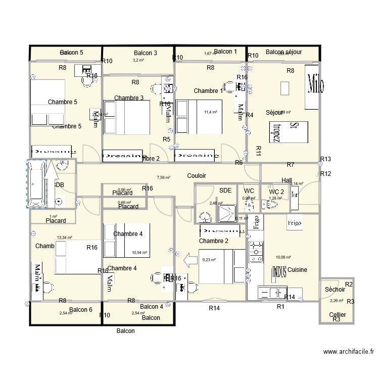 St George Soccoja Après. Plan de 0 pièce et 0 m2