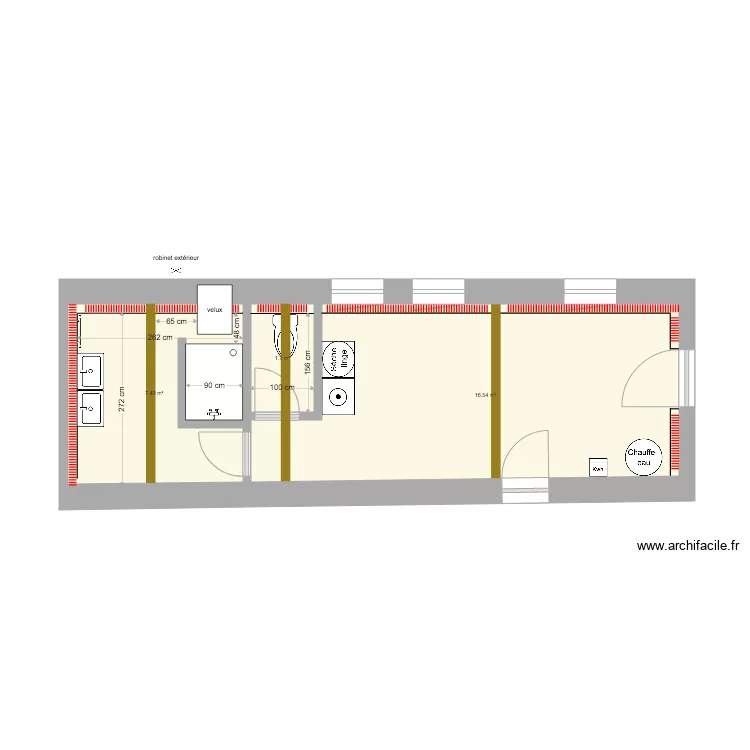 Salle de bain 2. Plan de Salle de bain 2. Plan de