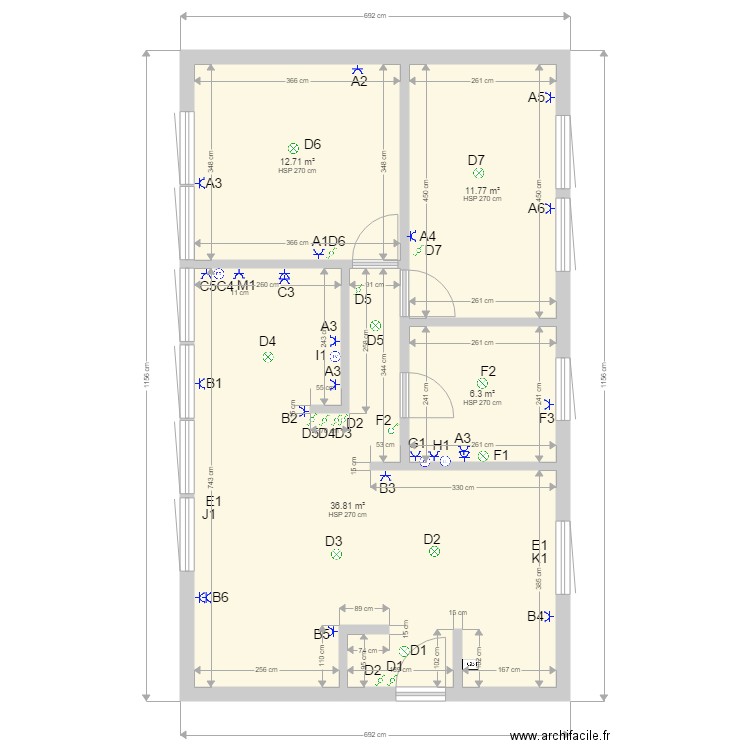 gerard electricite paduwa. Plan de 0 pièce et 0 m2