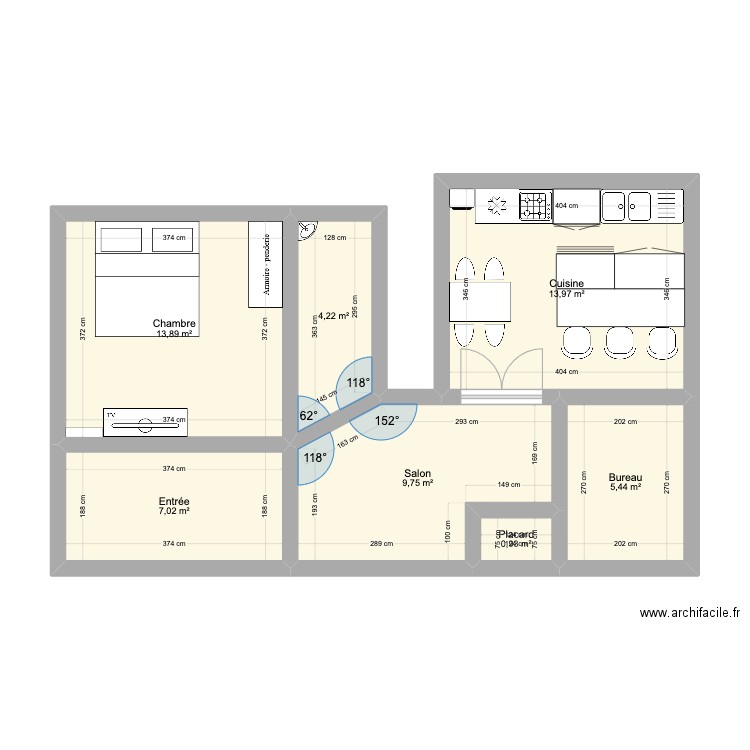 Ma piece preferee. Plan de 0 pièce et 0 m2