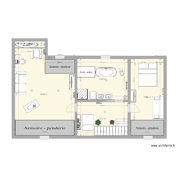 Etage LCSB. Plan de 0 pièce et 0 m2