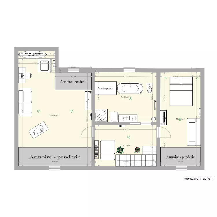 Etage LCSB. Plan de 
