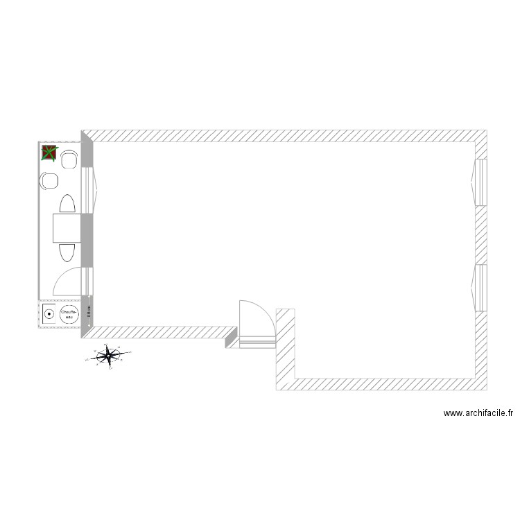 Chloe base 0. Plan de 0 pièce et 0 m2