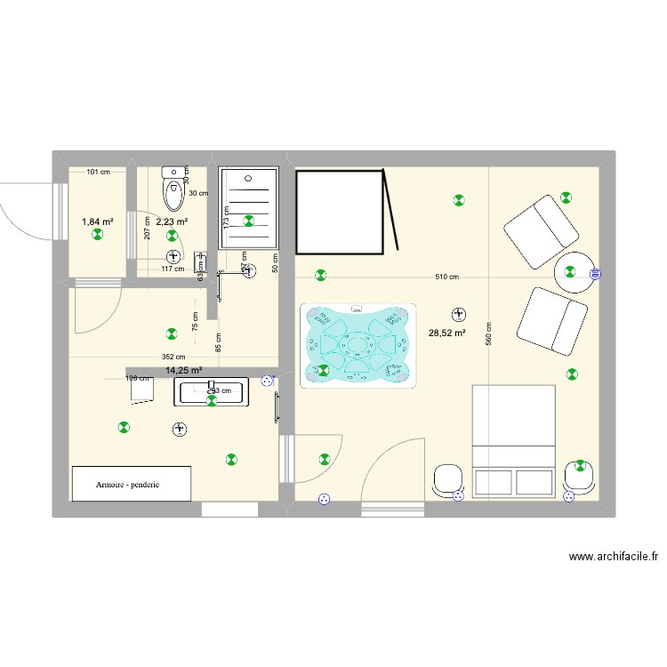 SPA et SDB 5. Plan de 0 pièce et 0 m2