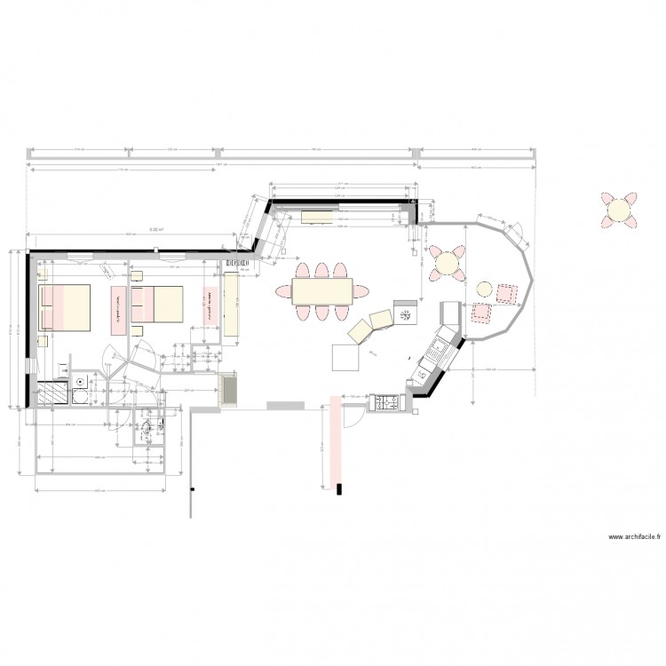 renovation plan4. Plan de 0 pièce et 0 m2