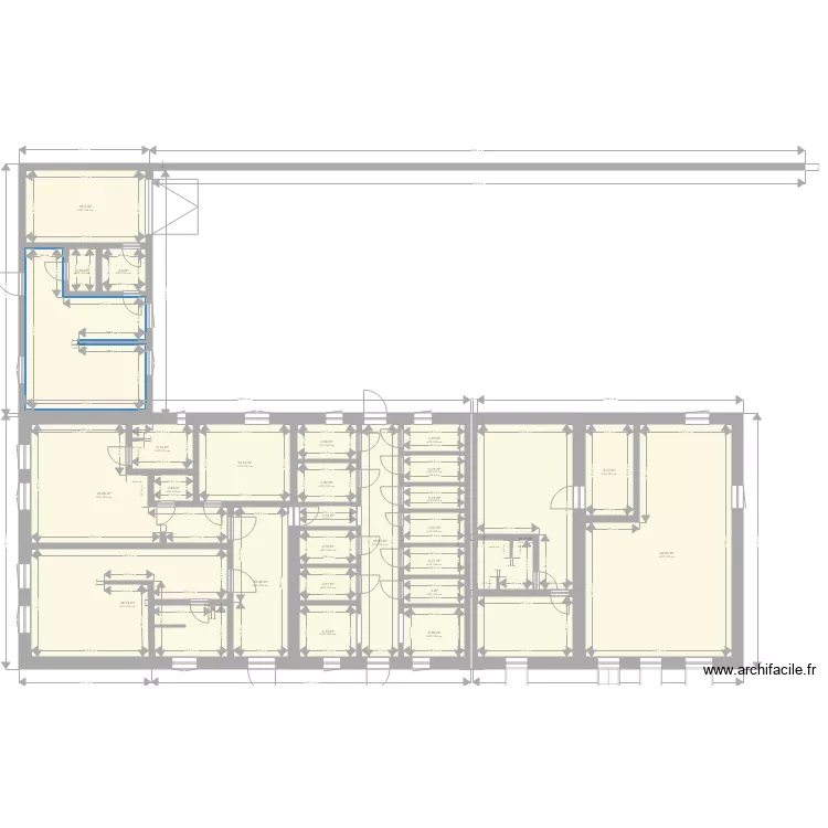 Faulbach2 avec façade. Plan de Faulbach2 avec façade. Plan de