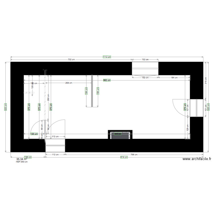 Petite Grange. Plan de 0 pièce et 0 m2