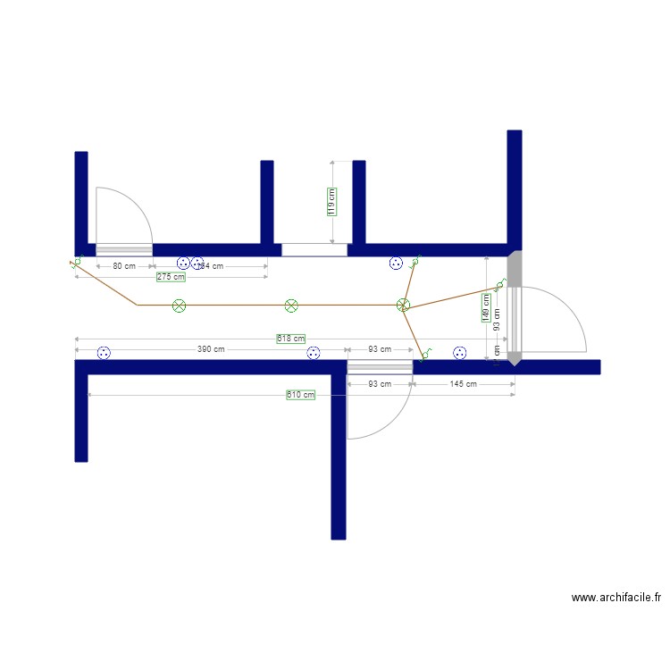 PIECE 8 COULOIR V20 DEFINITIVE. Plan de 0 pièce et 0 m2