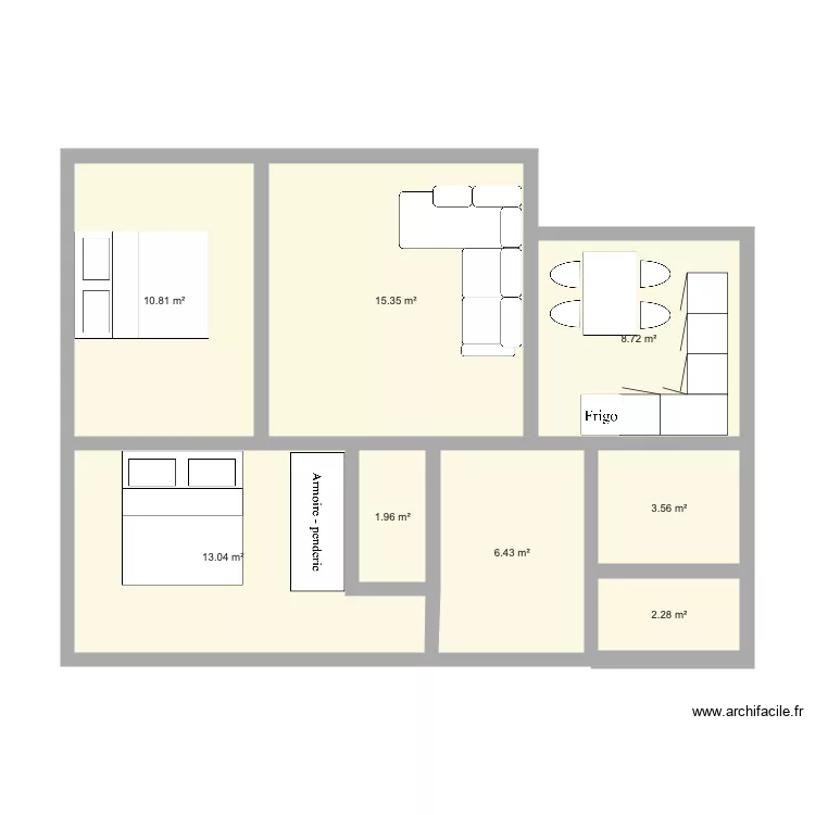 Yvette. Plan de Yvette. Plan de